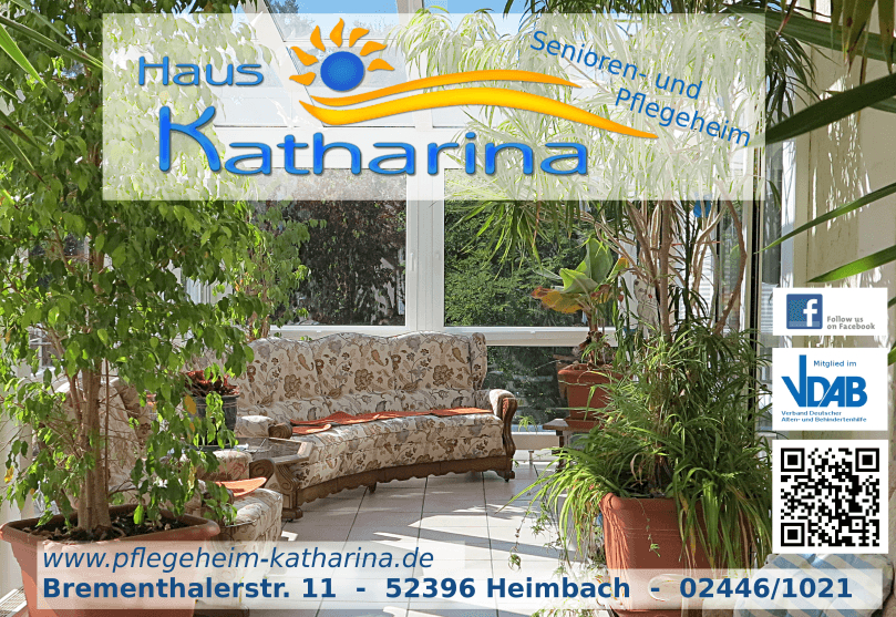 Gelernte Pflegehilfskraft (m/w/d) - Dein neuer Arbeitsplatz in einem Team, auf das Du zählen kannst! Heimbach - Haus Katharina - Praxia