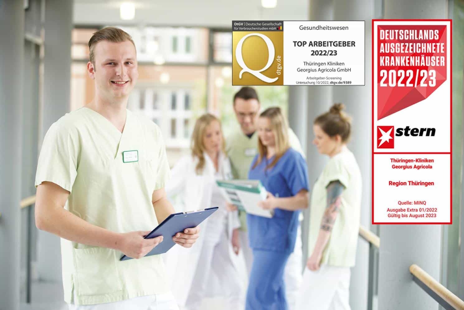 Pflegefachkraft (w/m/d) für die Innere II/Diabetologie - Ihre Karriere in den Thüringen-Kliniken! Rudolstadt - Thüringen-Kliniken "Georgius Agricola" Rudolstadt - Praxia